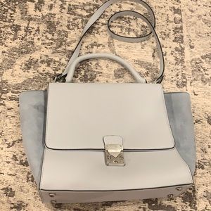 Pastel blue Zara purse